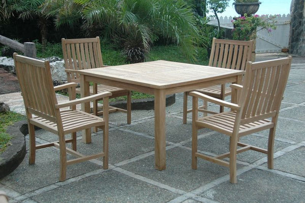 Anderson Teak Windsor Wilshire 5-Pieces Dining Set Set-61