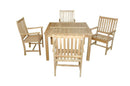 Anderson Teak Windsor Wilshire 5-Pieces Dining Set Set-61