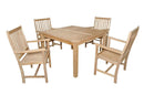 Anderson Teak Windsor Wilshire 5-Pieces Dining Set Set-61