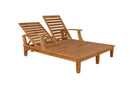 Anderson Teak Brianna Double Sun Lounger with Arm SL-209