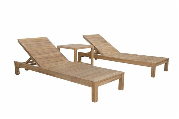 Anderson Teak South Bay Glenmore 3-Pieces Lounger Set SET-276