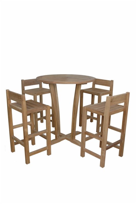 Anderson Teak Descanso Sedona 5-Pieces Bar Table SET-290