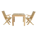 Anderson Teak Bahama Classic 3-Pieces Bistro Table Set-18