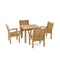 Anderson Teak Bahama Sahara 5-Pieces Bistro Table Set-02