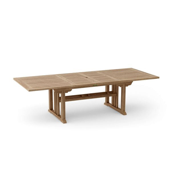 Anderson Teak Sahara 106" Rectangular Double Ext. Table TBX-106RD