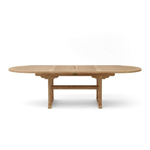 Anderson Teak Sahara 106" Oval Double Ext. Table TBX-106VD