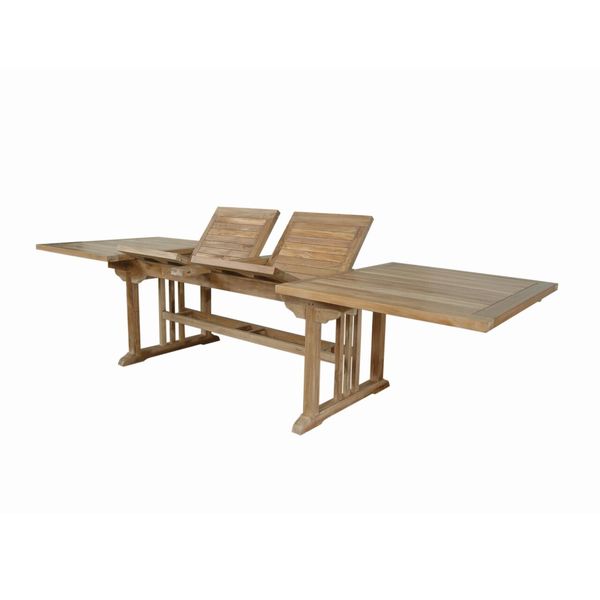 Anderson Teak Sahara 126" Rectangular Double Ext. Table TBX-126RD