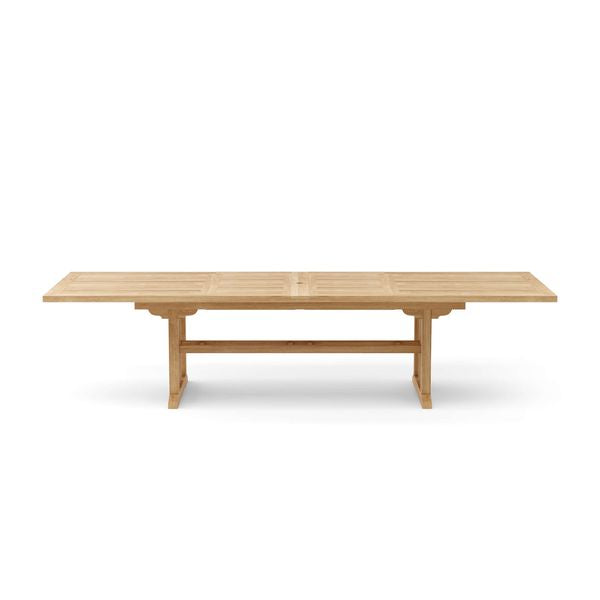 Anderson Teak Sahara 126" Rectangular Double Ext. Table TBX-126RD