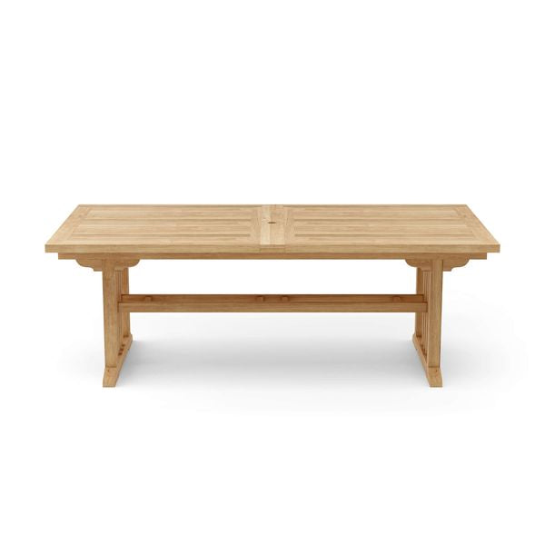 Anderson Teak Sahara 126" Rectangular Double Ext. Table TBX-126RD