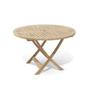 Anderson Teak Bahama 47" Round Folding Table TBF-047R