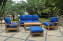 Anderson Teak SouthBay Deep Seating 6-Pieces Conversation Set A SET-253