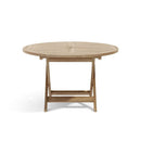 Anderson Teak Bahama 47" Round Folding Table TBF-047R