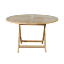 Anderson Teak Bahama 47" Round Folding Table TBF-047R