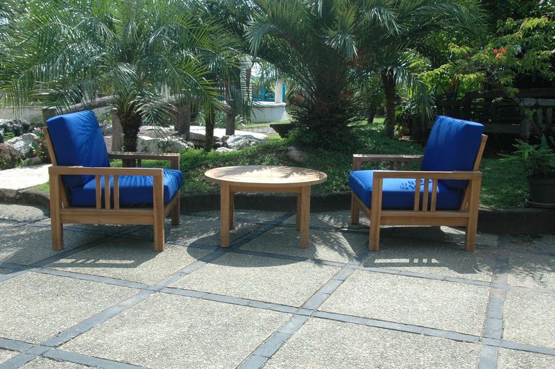 Anderson Teak SouthBay Deep Seating 3-Pieces Conversation Set A SET-256