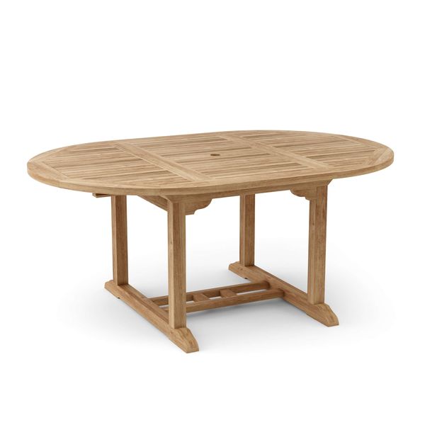 Anderson Teak Bahama 71" Oval Extension Table Extra Thick Wood TBX-071VT