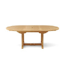 Anderson Teak Bahama 87" Oval Extension Table Extra Thick Wood TBX-087VT