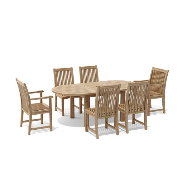 Anderson Teak Bahama Chicago 7-Pieces Dining Set A Set-29