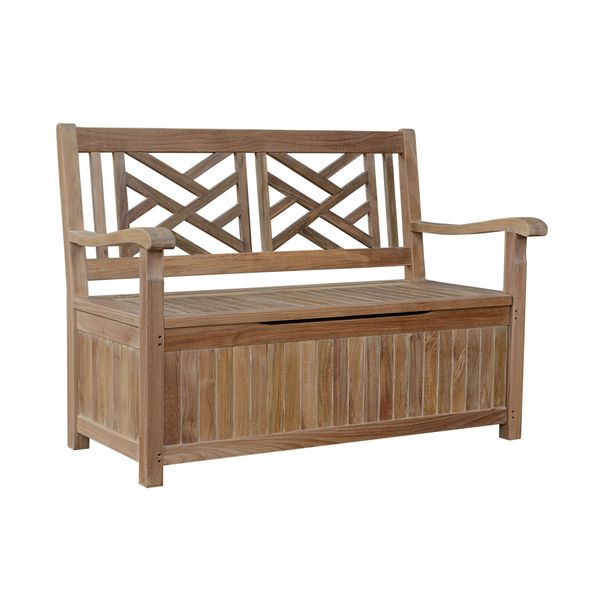 Anderson Teak Vilano Storage Bench BH-153SB