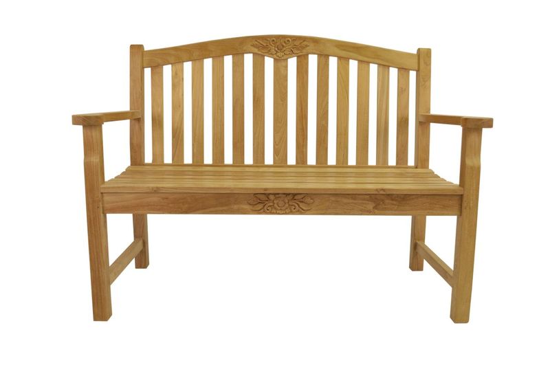 Anderson Teak 50" Round Rose Bench BH-050RS