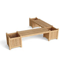 Anderson Teak Planter Bench (2 bench + 3 planter box) BH-7121PL