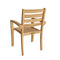 Anderson Teak Catalina Stackable Armchair (Fully Built & 4 pcs in a box) CHS-033