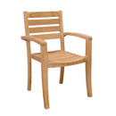 Anderson Teak Catalina Stackable Armchair (Fully Built & 4 pcs in a box) CHS-033