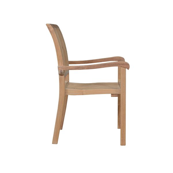 Anderson Teak Aspen Stackable Armchair (Fully Built & 4 pcs in a box) CHS-055