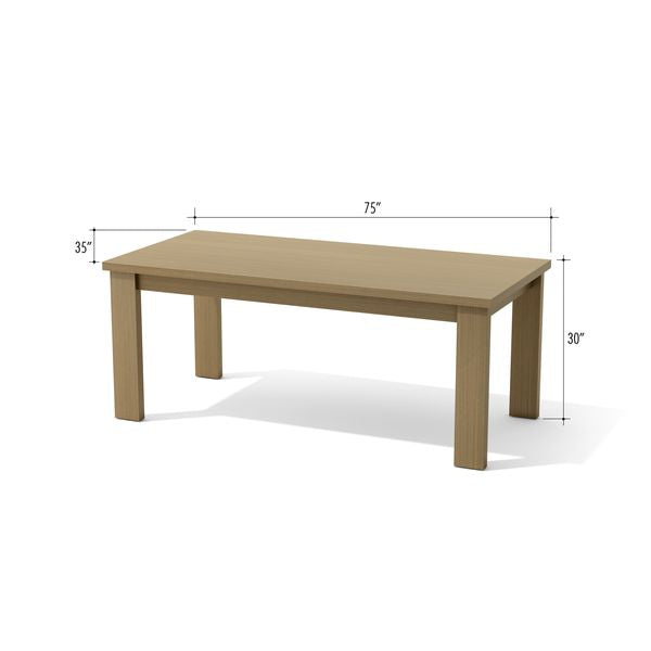 Anderson Teak Brentford Dining Table - Light Brown TB-BB-19090