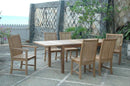 Anderson Teak Bahama Chicago 7-Pieces Dining Set Chair B Set-14