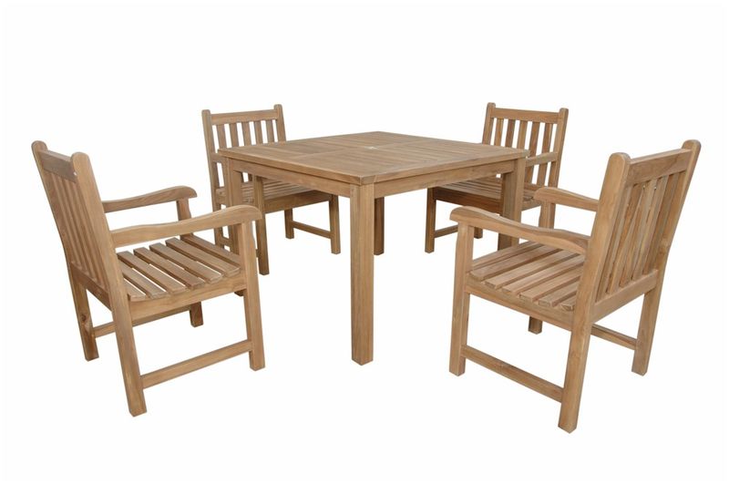 Anderson Teak Montage Braxton 5- Pices Dining Set B SET-214