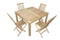 Anderson Teak Windsor Classic 5-Pieces Folding Dining Chair Set-62