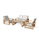 Anderson Teak Capistrano 5-Piece Deep Seating Loveseat Collection Set-141