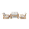 Anderson Teak Capistrano 5-Piece Deep Seating Loveseat Collection Set-141