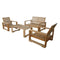 Anderson Teak Capistrano 5-Piece Deep Seating Loveseat Collection Set-141