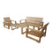 Anderson Teak Capistrano 5-Piece Deep Seating Sofa Collection Set-142