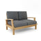 Anderson Teak Brianna Deep Seating Loveseat + Cushion DS-102