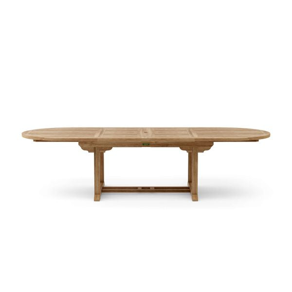 Anderson Teak Bahama 117" Oval Extension Table w/ Double Extensions TBX-117VD