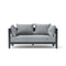 Anderson Teak Coronado Deep Seating Aluminum Loveseat DS-302-AL