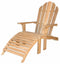 Anderson Teak Adirondack With Ottoman AD-036