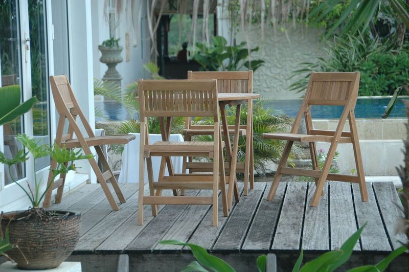 Anderson Teak Windsor 5-pieces Round Bistro Set  Set-24