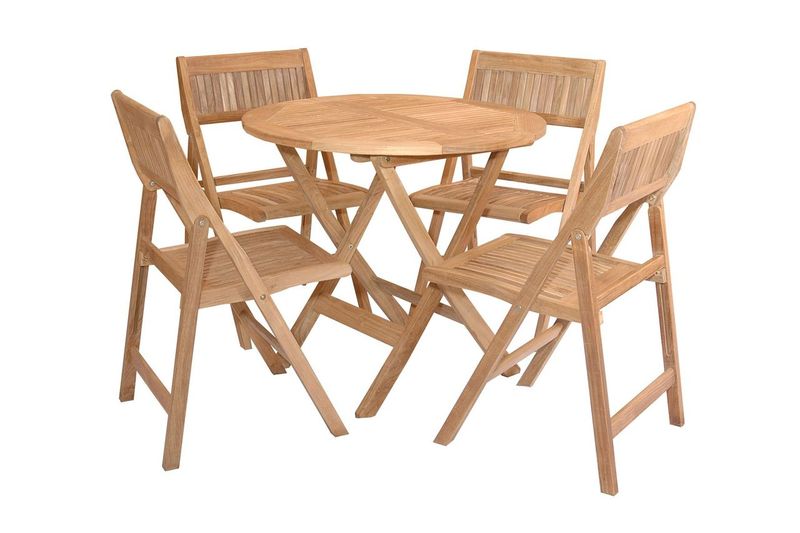 Anderson Teak Windsor 5-pieces Round Bistro Set  Set-24