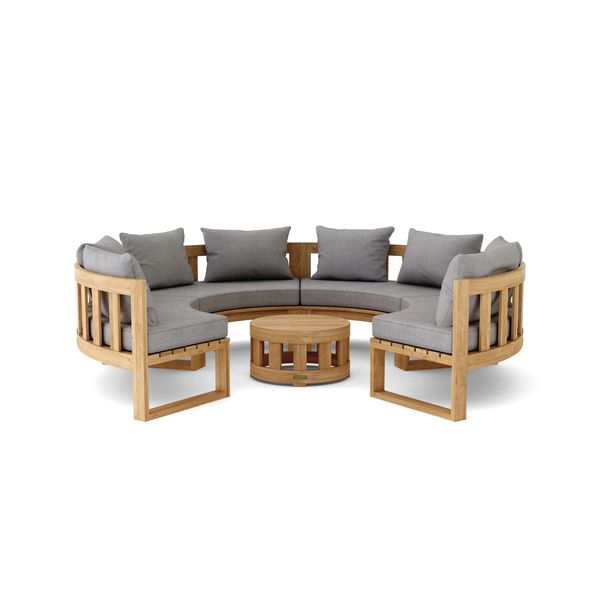 Anderson Teak Circular Modular Deep Seating BH-808C