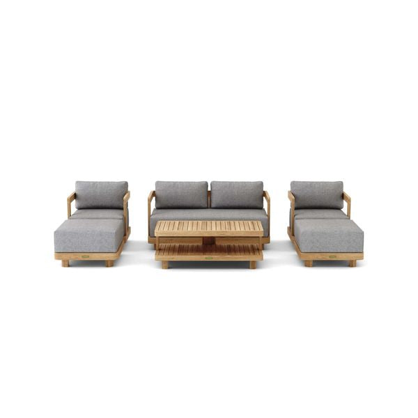 Anderson Teak SET-902 6-pc Granada Deep Seating SET-902