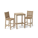 Anderson Teak Bahama Avalon 3-Pieces Square Bar Set Set-10