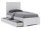 Whiteline Modern Living Anna Twin Trundle Bed BT1207T