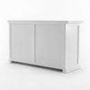 NovaSolo Halifax 6 Drawer Double Dresser in Pure White B182