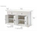 NovaSolo Provence Classic Buffet White B186