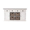 NovaSolo Halifax Accent Buffet with 4 Baskets Two-tone B189TWD