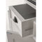 NovaSolo Halifax Contrast Buffet with 4 Doors 3 Drawers In Classic White & Black B192CT