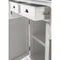 NovaSolo Halifax Contrast Buffet In Classic White & Black B194CT